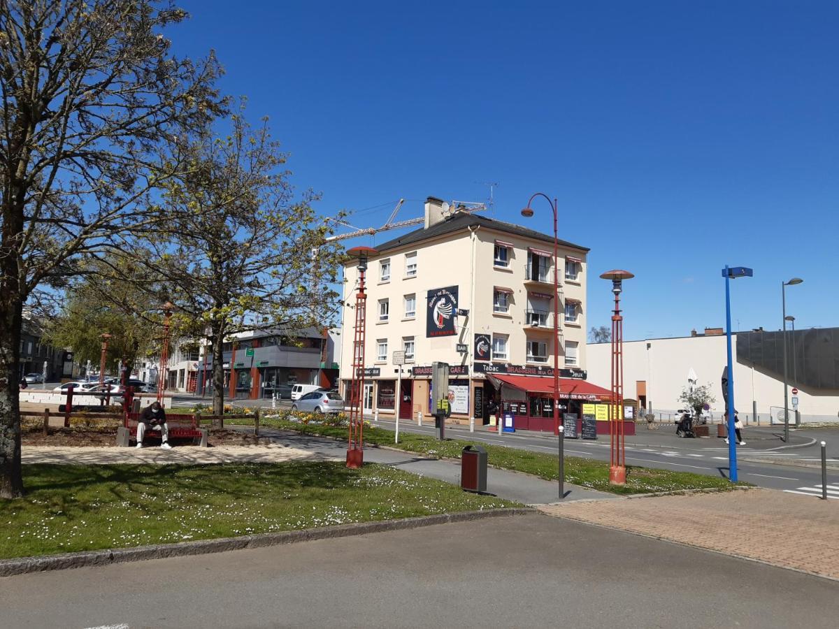 Hotel De Bretagne Fougères Exterior foto